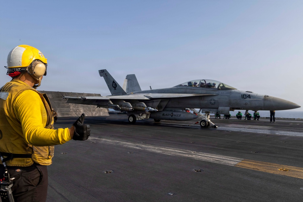 USS Abraham Lincoln (CVN 72) supports Operation Epic Fury