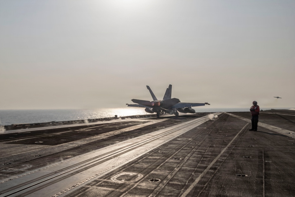 USS Abraham Lincoln (CVN 72) supports Operation Epic Fury