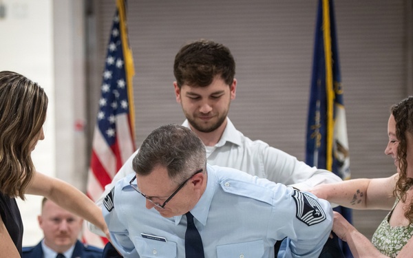 Vardeman promoted to chief master sergeant
