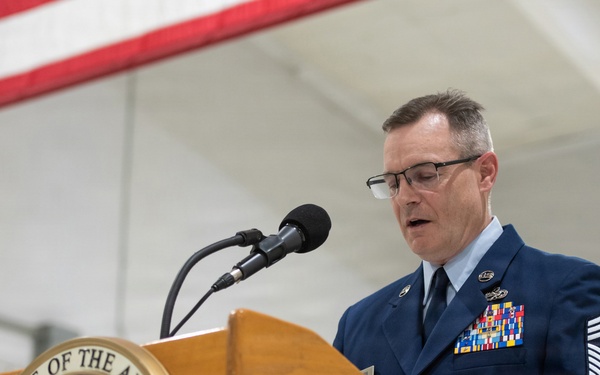 Vardeman promoted to chief master sergeant