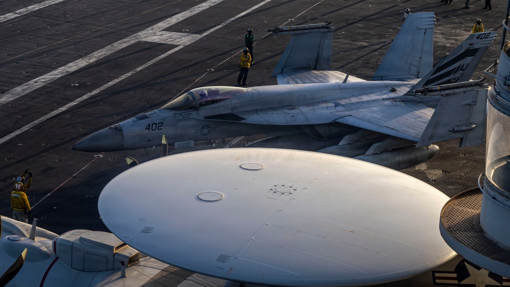 USS Abraham Lincoln (CVN72) supports Operation Epic Fury