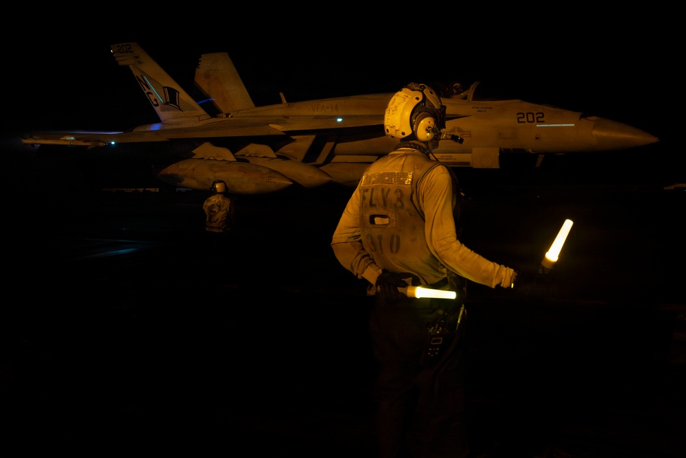 USS Abraham Lincoln (CVN72) supports Operation Epic Fury