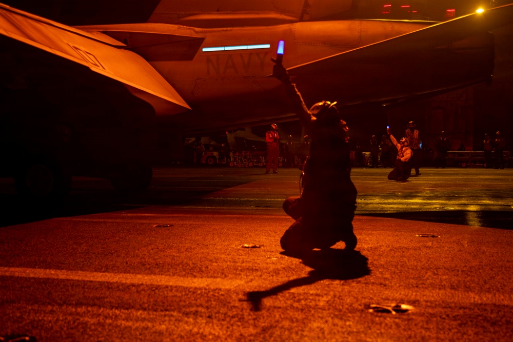 USS Abraham Lincoln (CVN72) supports Operation Epic Fury