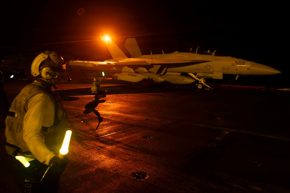 USS Abraham Lincoln (CVN72) supports Operation Epic Fury