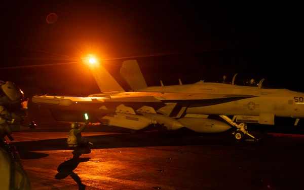 USS Abraham Lincoln (CVN72) supports Operation Epic Fury