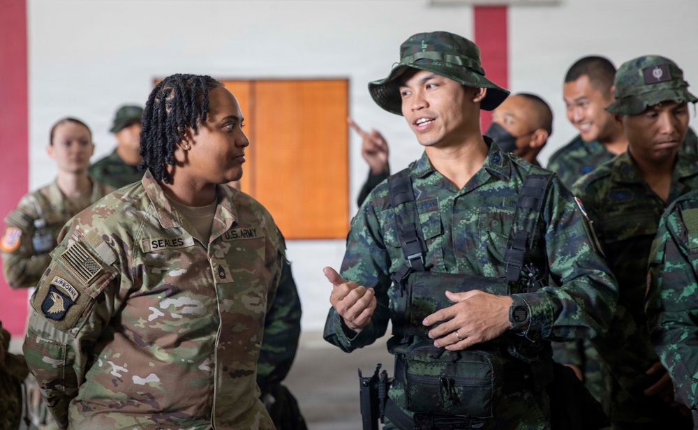 Hanuman Guardian | US - Royal Thai Army military working dog handlers and veterinarian services exchange best practices