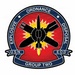 The official command logo of Explosive Ordnance Disposal Group TWO (EODGRU-2).