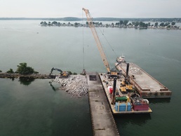 Great Sodus Bay East Breakwater Repair