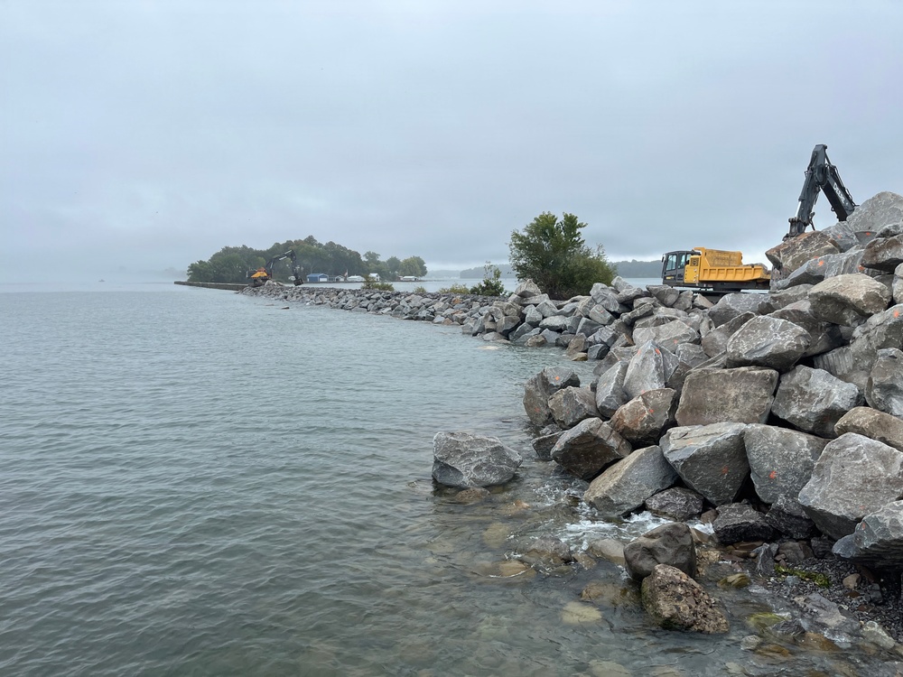 Great Sodus Bay East Breakwater Repair