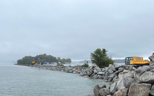 Great Sodus Bay East Breakwater Repair