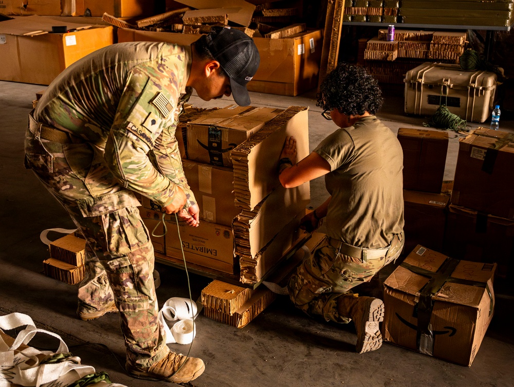 449th AEG, CJTF-HOA conduct first humanitarian airdrop from Chabelley Airfield