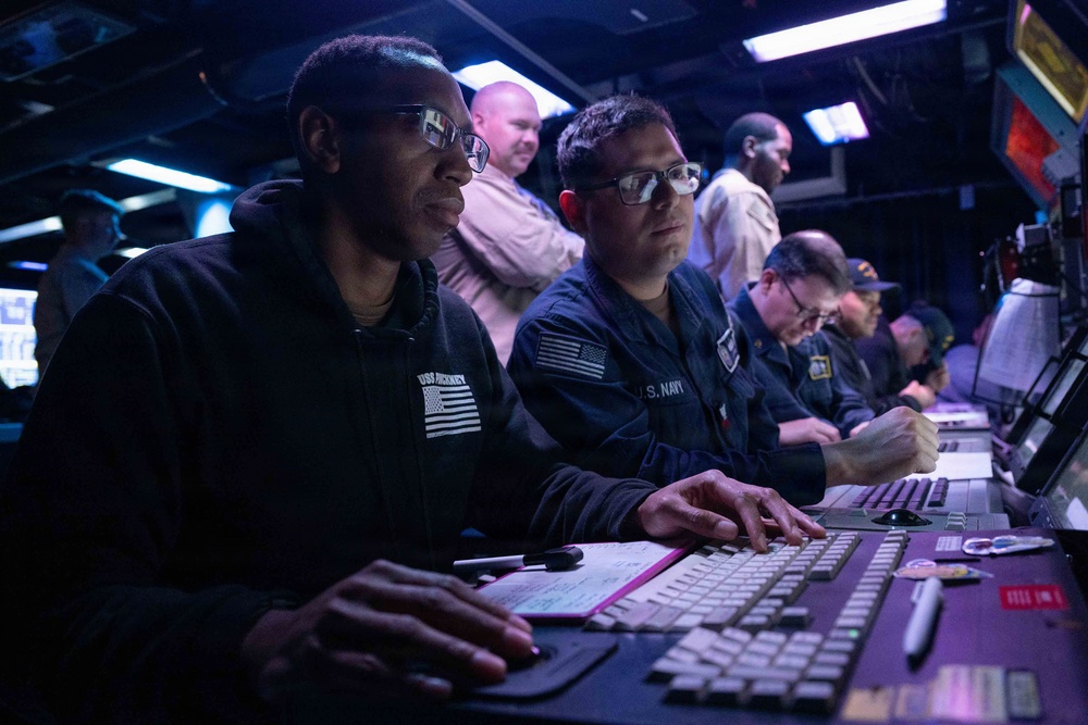 USS Pinckney (DDG 91) Supports Operation Epic Fury