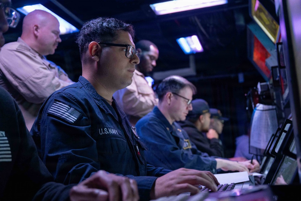USS Pinckney (DDG 91) Supports Operation Epic Fury
