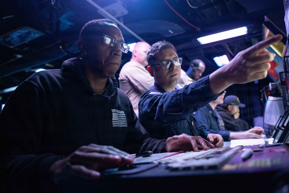 USS Pinckney (DDG 91) supports Operation Epic Fury