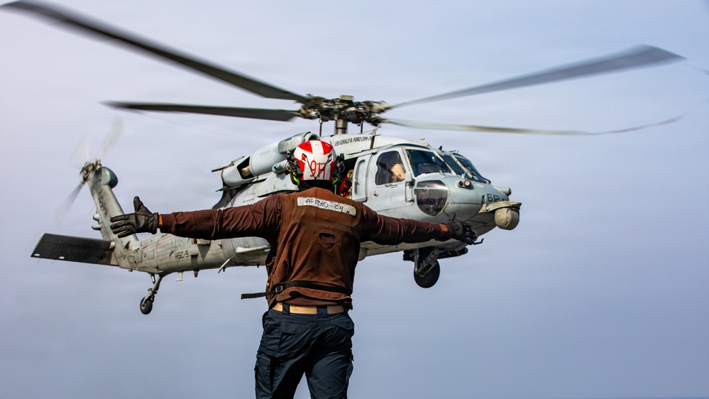 USS Gerald R. Ford (CVN 78) supports Operation Epic Fury