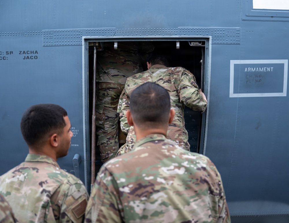Air Force ROTC Detachment 755 visits the 346th AEW