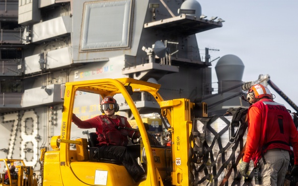 USS Gerald R. Ford (CVN 78) supports Operation Epic Fury