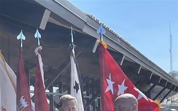 ASA(CW) Adam Telle and Secretary of the Army Daniel Driscoll at the Building Infrastructure Not Paperwork Press Conference in Vicksburg, MS