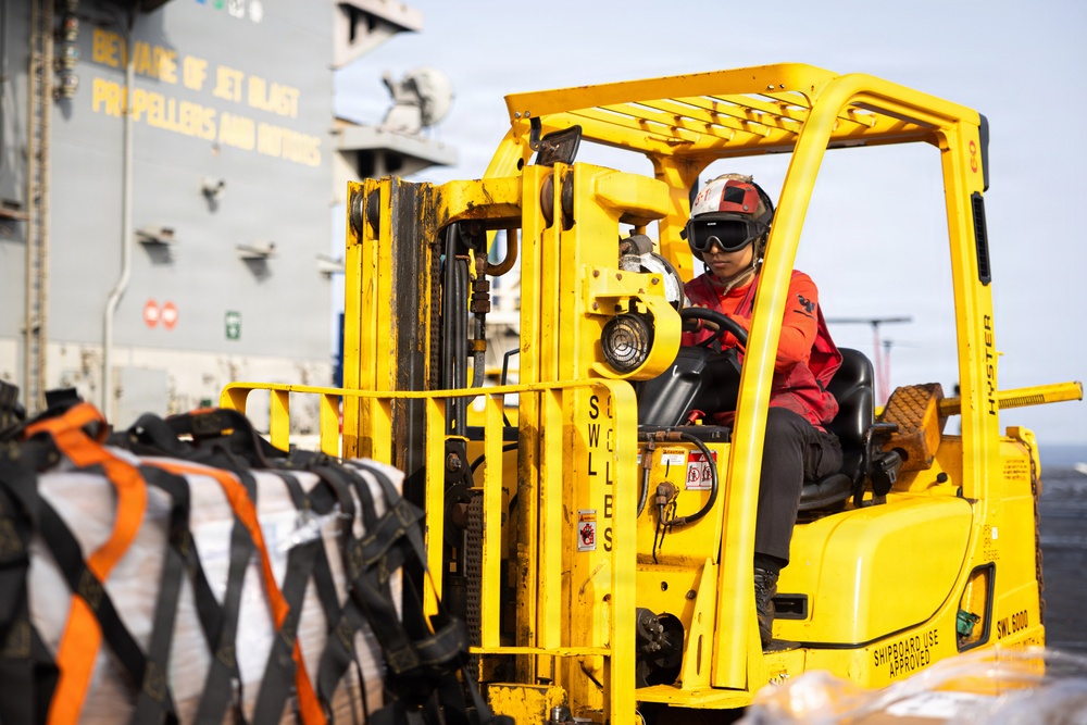 USS Gerald R. Ford (CVN 78) supports Operation Epic Fury