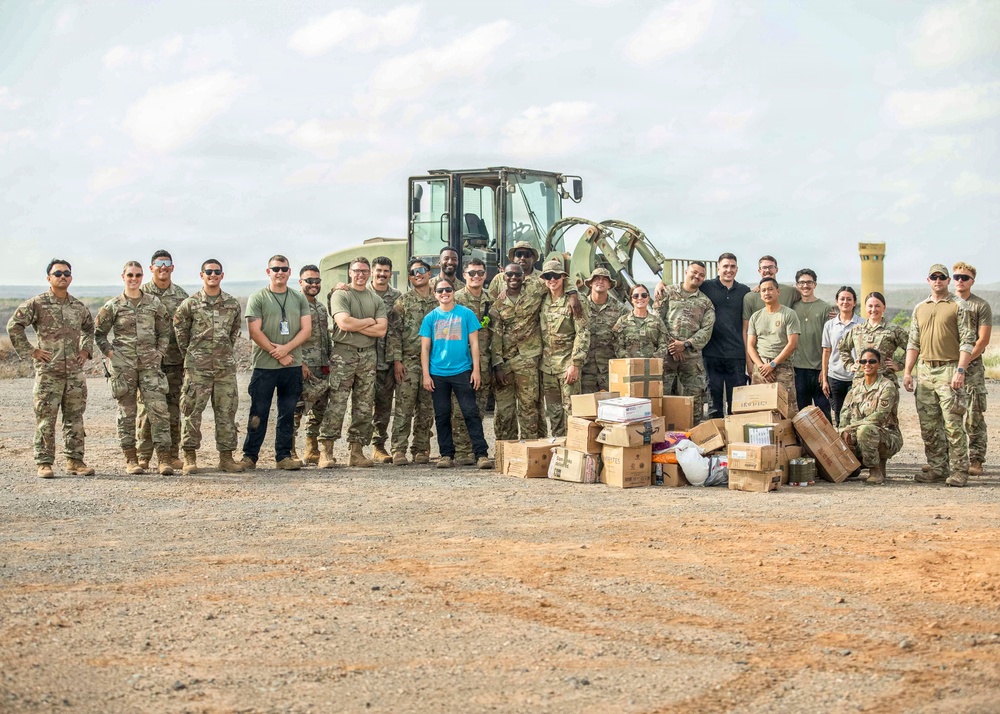 449th AEG, CJTF-HOA conduct first humanitarian airdrop from Chabelley Airfield