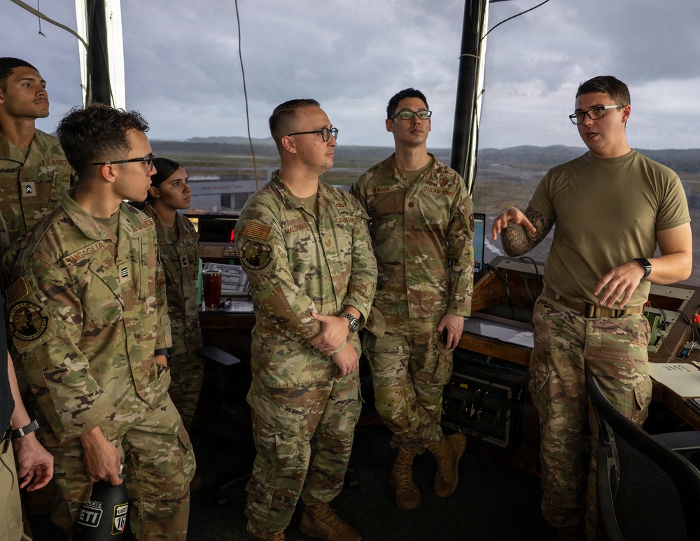 Air Force ROTC Detachment 755 visits the 346th AEW