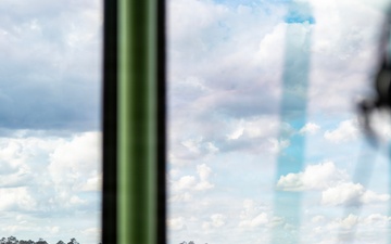 245th Combat Airfield Operations Squadron maintainers and controllers train in a mock deployment environment