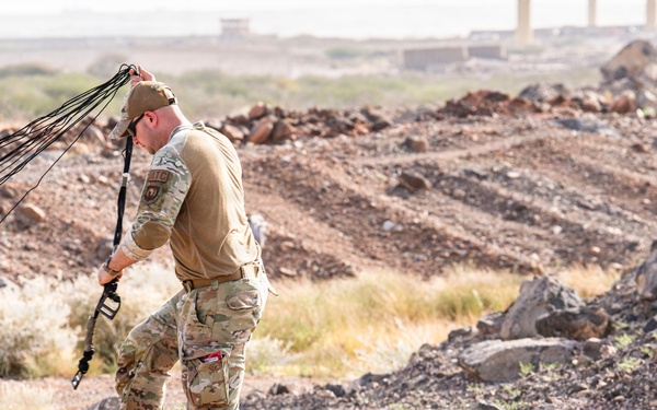 449th AEG, CJTF-HOA conduct first humanitarian airdrop from Chabelley Airfield