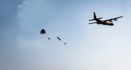 449th AEG, CJTF-HOA conduct first humanitarian airdrop from Chabelley Airfield