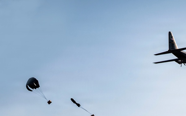 449th AEG, CJTF-HOA conduct first humanitarian airdrop from Chabelley Airfield