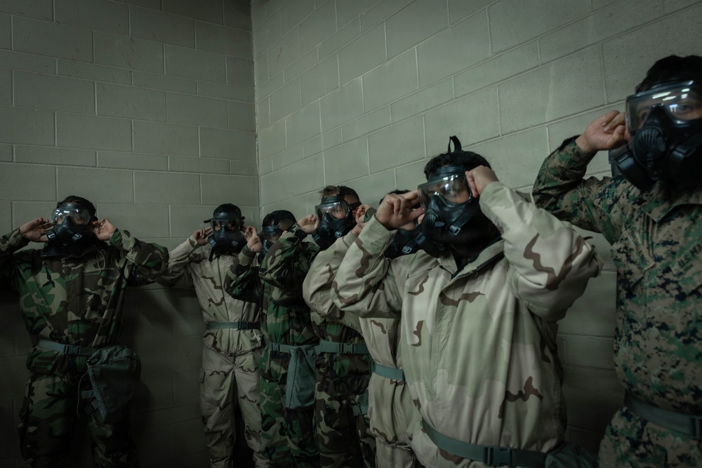 4th Medical Battalion Conducts CBRN Training