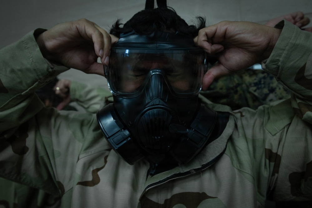 4th Medical Battalion Conducts CBRN Training