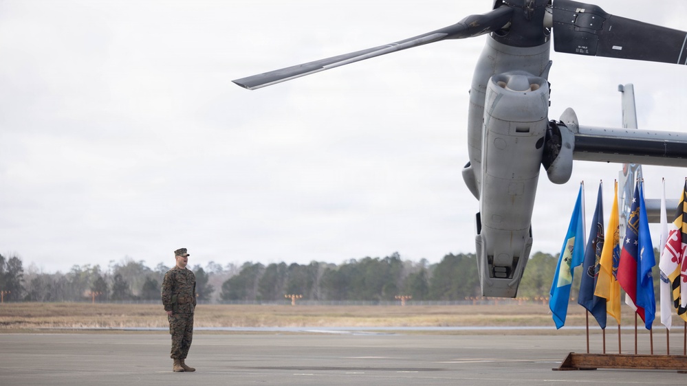 VMM-365(REIN) Relief and Appointment Ceremony