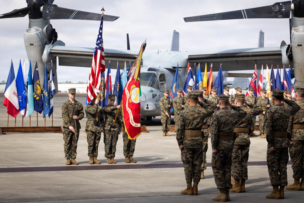 VMM-365(REIN) Relief and Appointment Ceremony