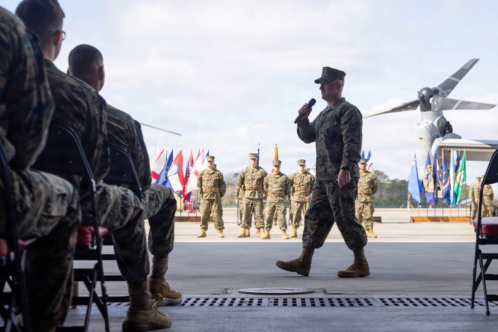 VMM-365(REIN) Relief and Appointment Ceremony