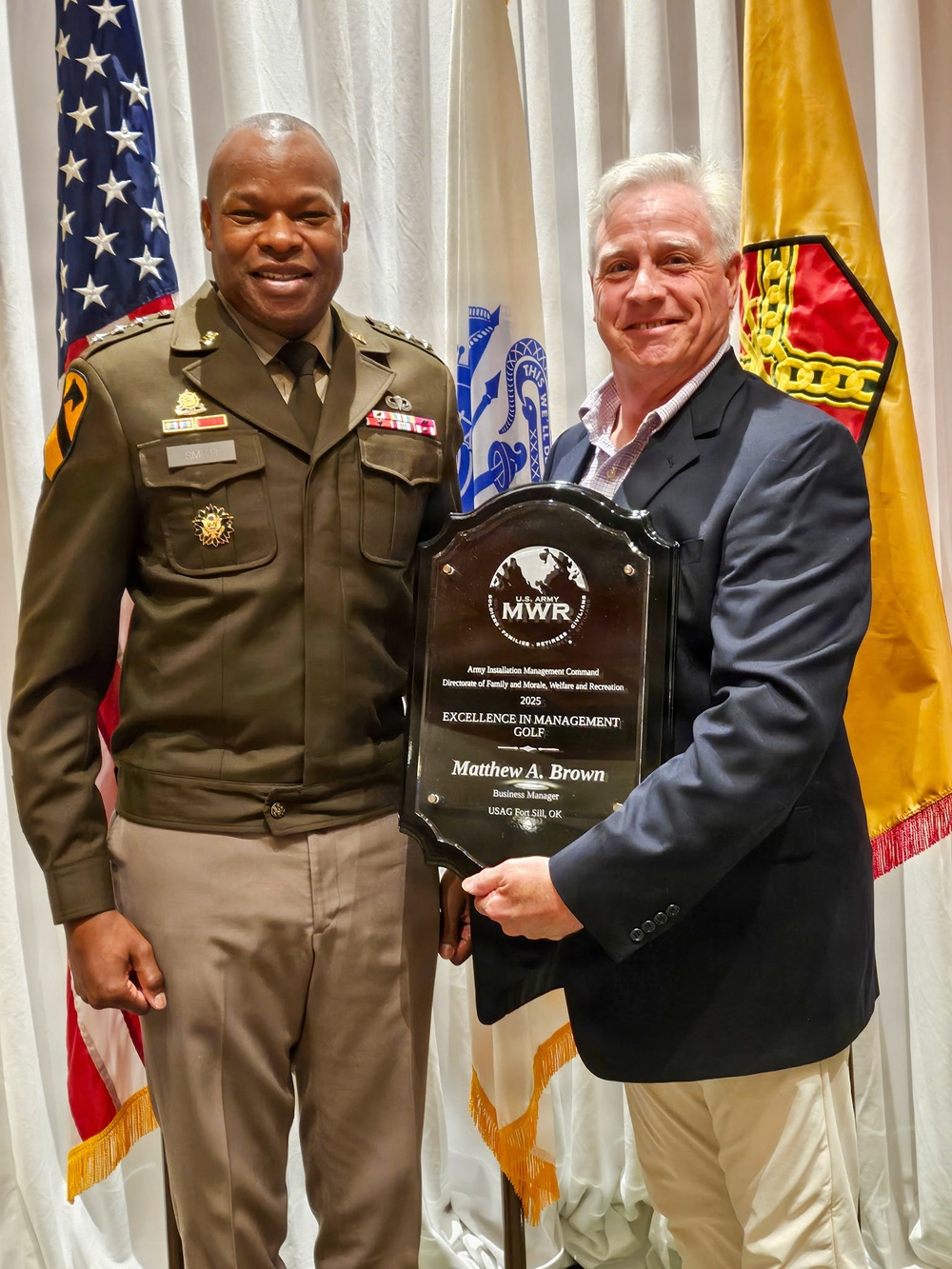 Fort Sill golf manager earns IMCOM excellence award