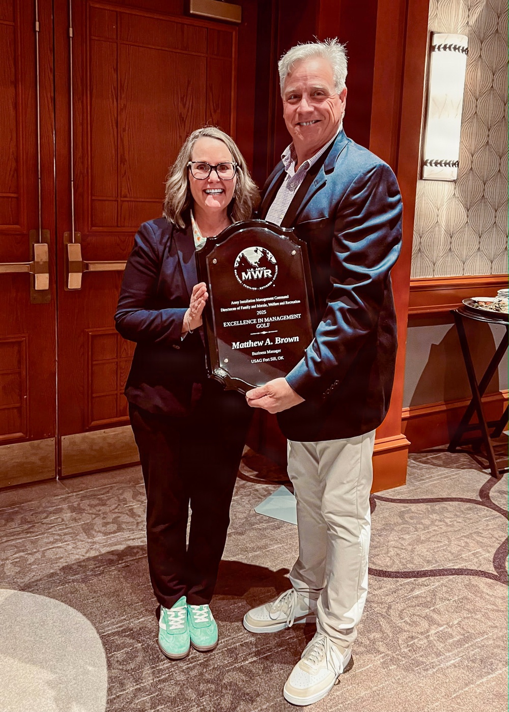 Fort Sill golf manager earns IMCOM excellence award