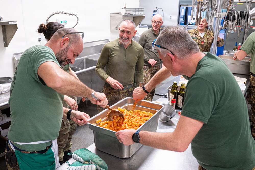 A taste of Italy at the AATTC from the Italian Air Force