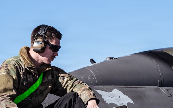 169th Fighter Wing crew chief operations