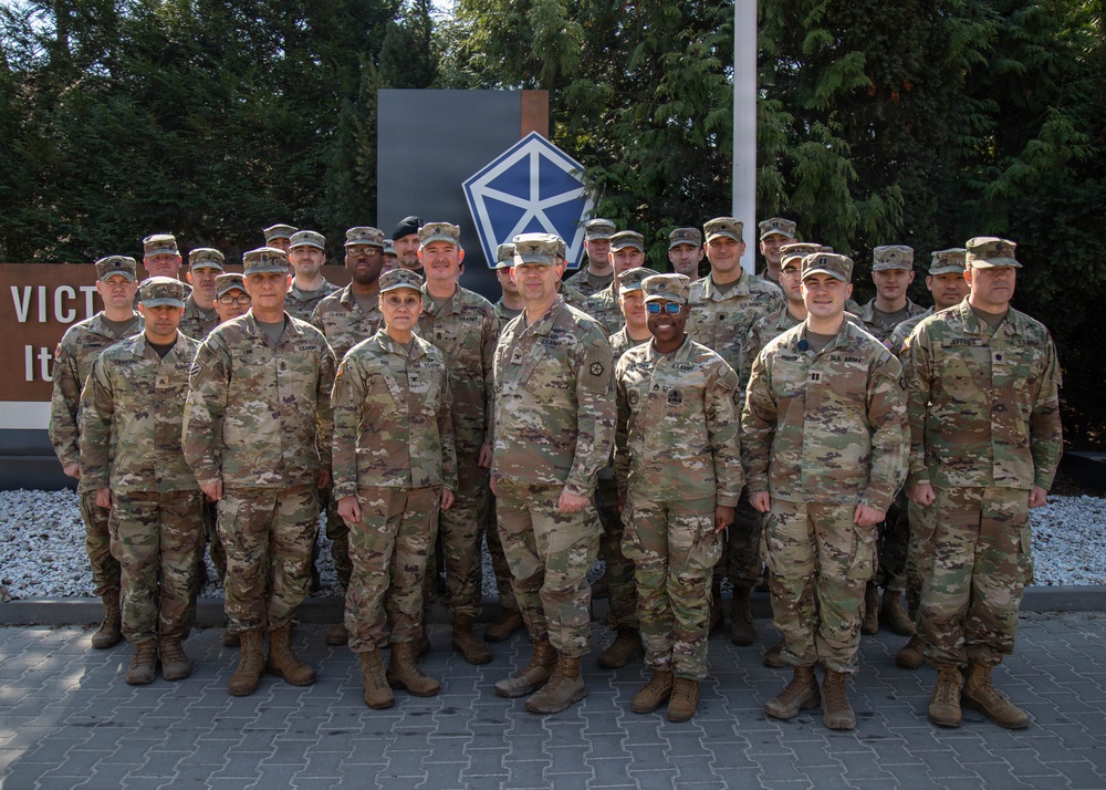 V Corps hosts unit, multinational partners in Poland for exercise Warfighter 26