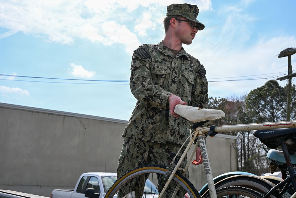 Dam Neck Annex Donates Bicycles