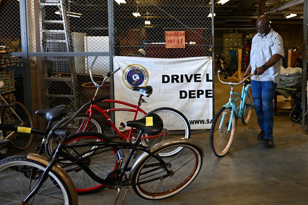 Dam Neck Annex Donates Bicycles