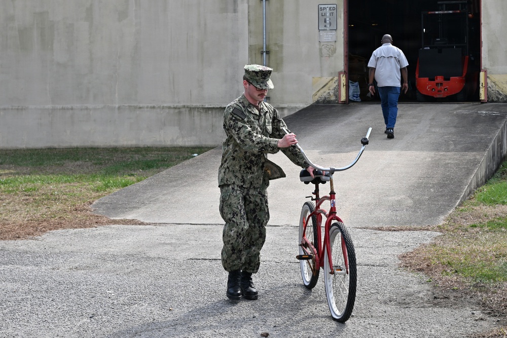 Dam Neck Annex Donates Bicycles