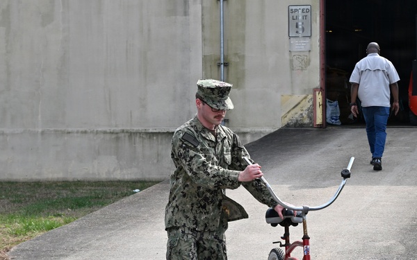 Dam Neck Annex Donates Bicycles