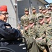 Peter MacDonald, one of the last two surviving Navajo Code Talkers, visits the Defense Language Institute Foreign Language Center at the Presidio of Monterey