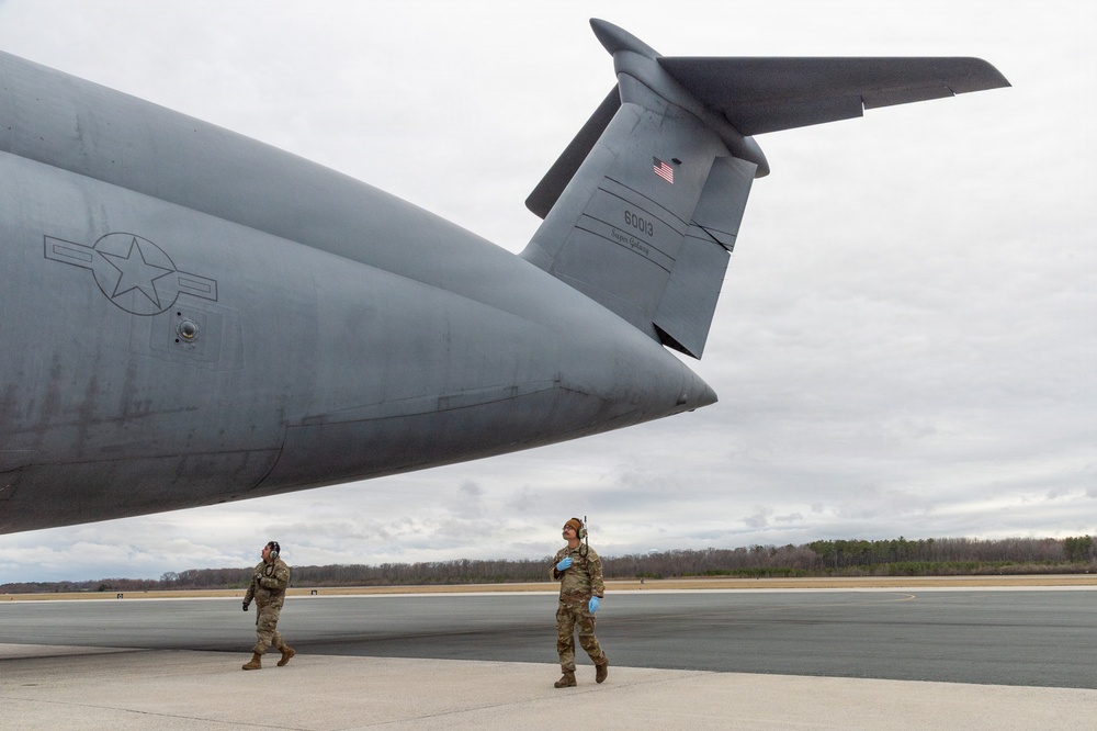Radiant Falcon: 436th OMRS helps out with video production