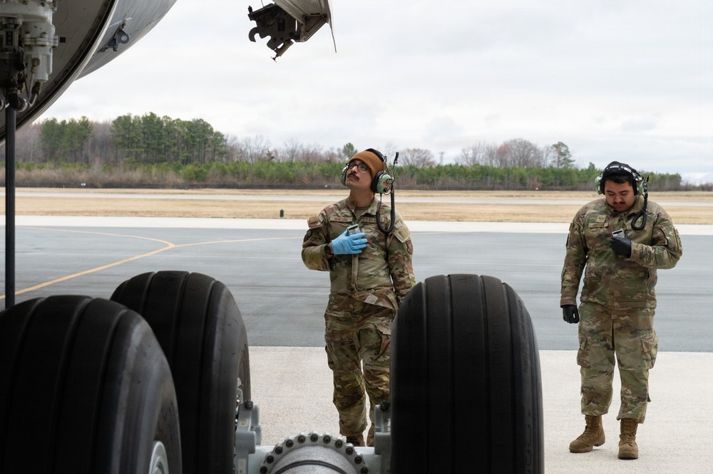Radiant Falcon: 436th OMRS helps out with video production