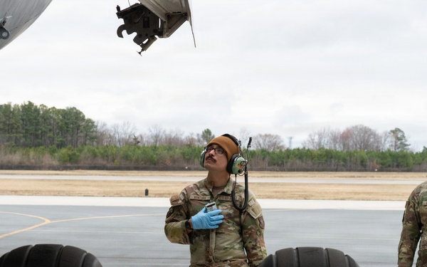 Radiant Falcon: 436th OMRS helps out with video production