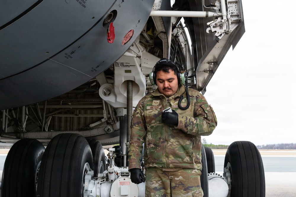 Radiant Falcon: 436th OMRS helps out with video production