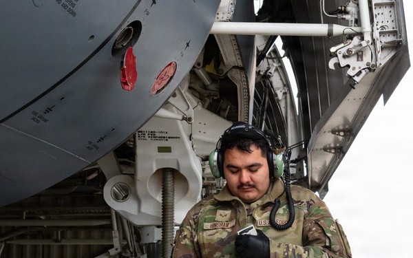 Radiant Falcon: 436th OMRS helps out with video production