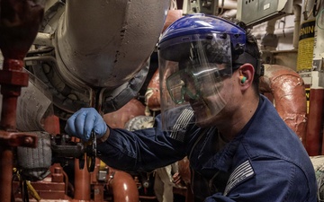 USS Bainbridge (DDG 96) supports Operation Epic Fury